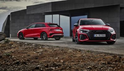 Audi RS3 2021: la sportiva tedesca corre con 400 CV e 500 Nm di coppia