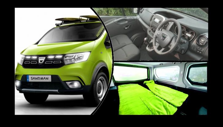 Dacia Sandman: il camper economico fai-da-te costa meno di 20.000 Euro - Foto 5 di 6