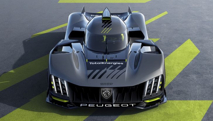 Peugeot 9x8 Le Mans Hypercar