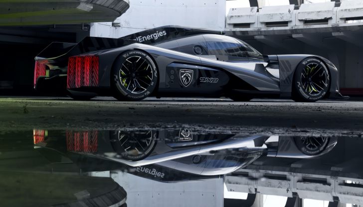 Peugeot 9×8: l’hypercar francese correrà nel WEC 2022 - Foto 4 di 15