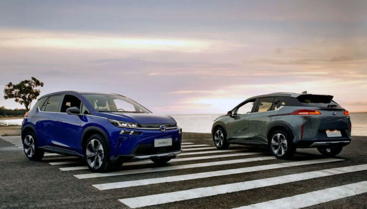 GAC Aion V punta sulle batterie al grafene: la ricarica è da record - Foto 2 di 8