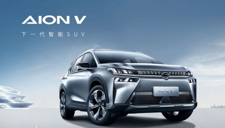 GAC Aion V punta sulle batterie al grafene: la ricarica è da record - Foto 3 di 8