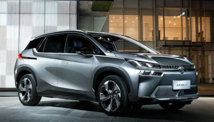 GAC Aion V punta sulle batterie al grafene: la ricarica è da record - Foto 8 di 8