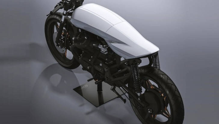 Biancaneve: la Honda CX 500 reinterpretata da Dotto Creations - Foto 4 di 10