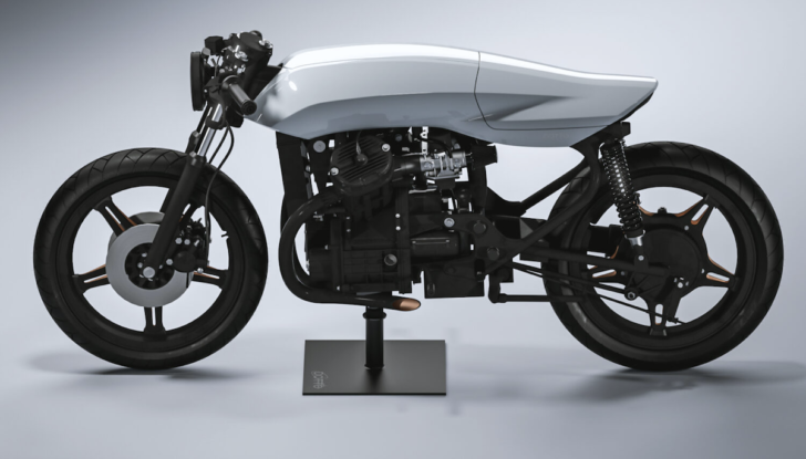 Biancaneve: la Honda CX 500 reinterpretata da Dotto Creations - Foto 5 di 10