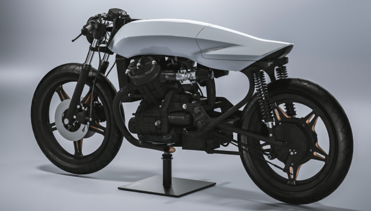 Biancaneve: la Honda CX 500 reinterpretata da Dotto Creations - Foto 9 di 10