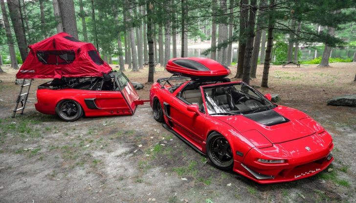 Ecco la Honda NSX trasformata in roulotte - Foto 2 di 5