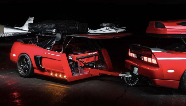 Ecco la Honda NSX trasformata in roulotte - Foto 3 di 5
