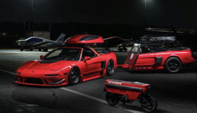 Ecco la Honda NSX trasformata in roulotte