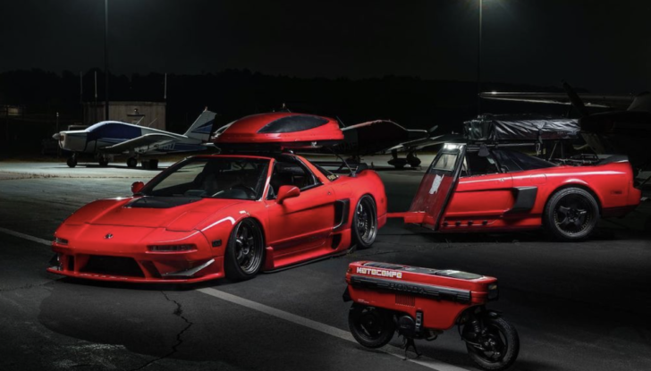 Ecco la Honda NSX trasformata in roulotte - Foto 5 di 5