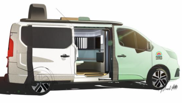 Renault Hippie Caviar Hotel: cinque stelle su quattro ruote - Foto 1 di 3