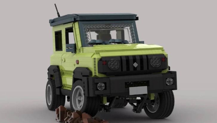 Suzuki Jimny LEGO: in miniatura ma ricca di dettagli - Foto 11 di 13