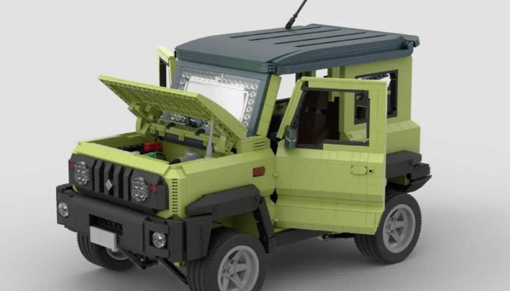 Suzuki Jimny LEGO: in miniatura ma ricca di dettagli - Foto 2 di 13