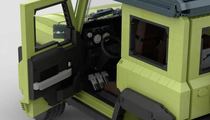 Suzuki Jimny LEGO: in miniatura ma ricca di dettagli - Foto 5 di 13