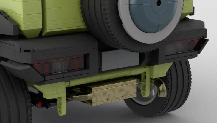 Suzuki Jimny LEGO: in miniatura ma ricca di dettagli - Foto 8 di 13