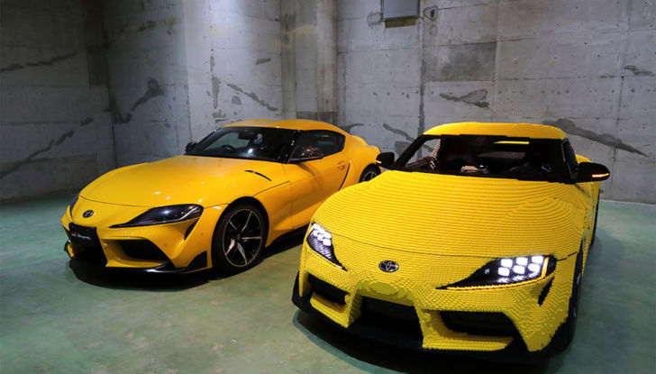 Una Toyota GR Supra fatta di Lego che si può guidare - Foto 1 di 10