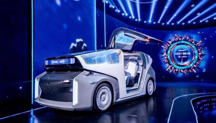 Baidu robocar auto elettrica