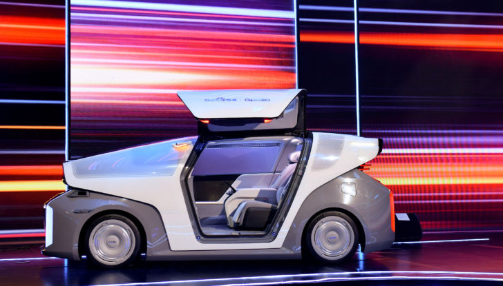 Baidu robocar auto elettrica