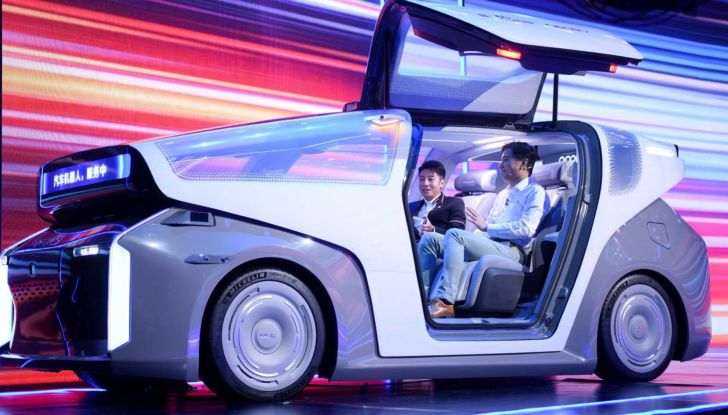 Baidu robocar auto elettrica