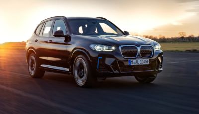 BMW iX3 2022: il SUV elettrico si aggiorna in vista del debutto a Monaco