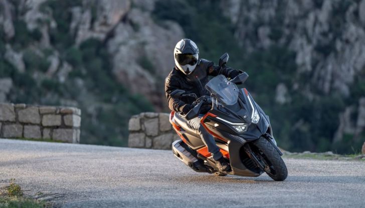 Kymco DTX360: lo scooter che diventa un adventure crossover - Foto 18 di 20