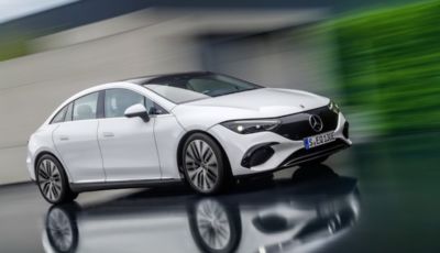 Mercedes EQE 2022: ordini aperti in Italia, prezzi da 93.000 Euro