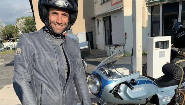 Zarco tra vacanze e lavoro: 950 km su una Ducati del 1981 - Foto 1 di 4