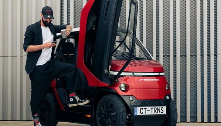 City Transformer presenta la citycar elettrica… a larghezza variabile! - Foto 3 di 8