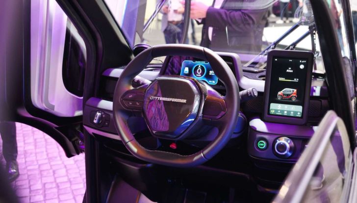 City Transformer presenta la citycar elettrica… a larghezza variabile! - Foto 8 di 8