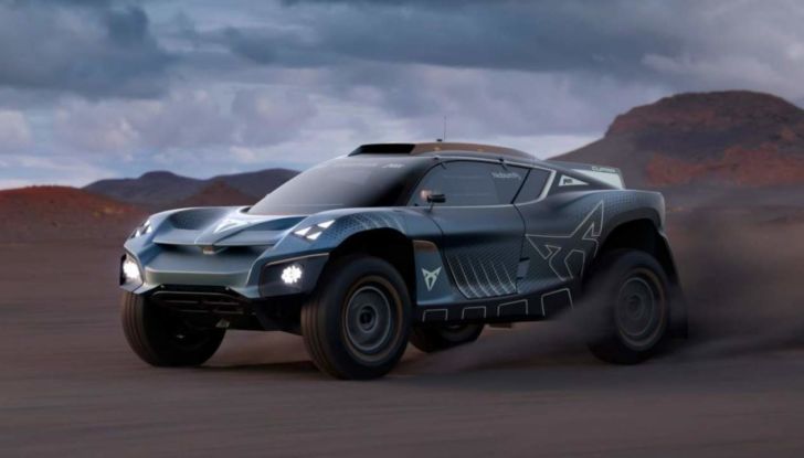 Cupra anticipa la Tavascan con il concept per corse off-road Extreme E - Foto 1 di 9