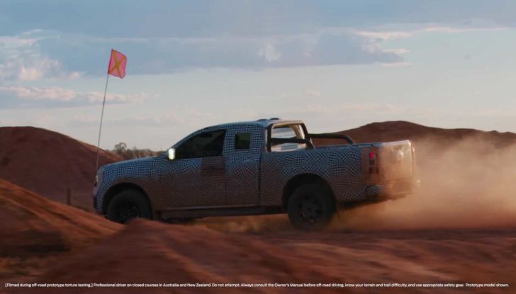 Ford Ranger: la quinta generazione sarà presentata per fine anno - Foto 3 di 9