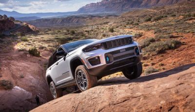 Jeep Grand Cherokee 2022: presentata la 4xe ibrida plug-in da 375 CV