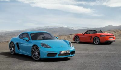 Porsche 718: la gamma Cayman e Boxster verso l’elettrico entro il 2024