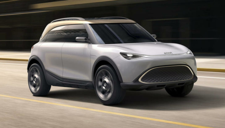 smart Concept #1, il nuovo crossover compatto elettrico - Foto 5 di 7