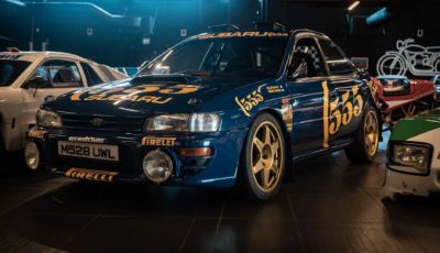 Subaru Impreza: la mitica STI del 1993 guidata da Colin McRae è in vendita