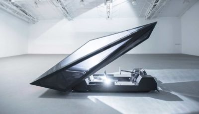 All’asta l’auto che mescola il fascino della Countach con le forme del Tesla Cybertruck