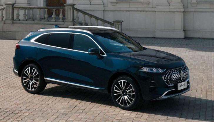Wey Coffee 01: il SUV ibrido plug-in promette 150 km in elettrico - Foto 3 di 7