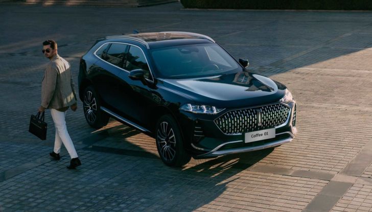 Wey Coffee 01: il SUV ibrido plug-in promette 150 km in elettrico - Foto 6 di 7