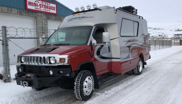 Chinook RV Baja H2 Special Edition, l’Hummer diventata camper - Foto 3 di 8