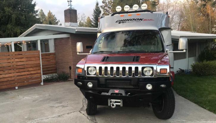 Chinook RV Baja H2 Special Edition, l’Hummer diventata camper - Foto 4 di 8