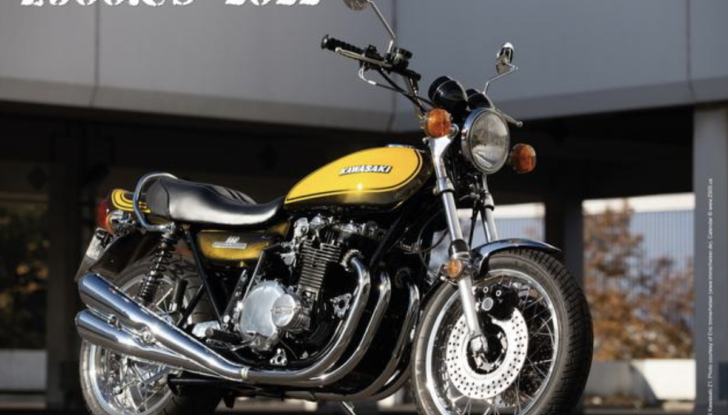 Kawasaki Z1:  cinquant’anni di vita racchiusi in un calendario - Foto 12 di 14