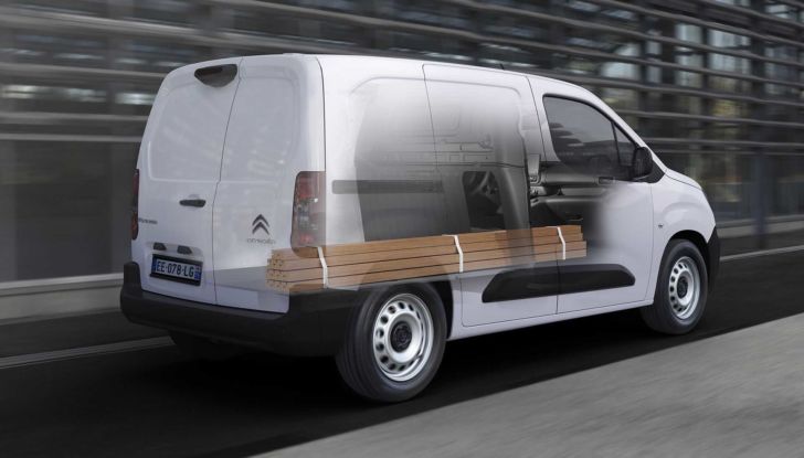 Citroen ë-Berlingo Van debutta in Italia, il listino attacca da 26.535 Euro - Foto 5 di 10