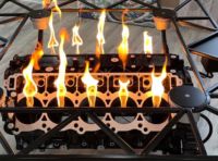 Da supercar ad oggetto di arredamento: il V10 della Viper diventa un braciere!