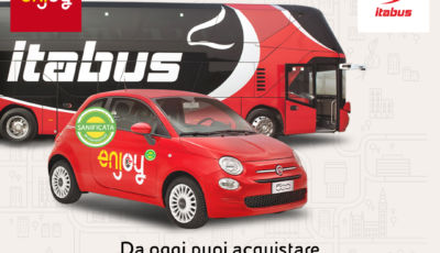 Enjoy e Itabus insieme per migliorare la mobilità nelle grandi città