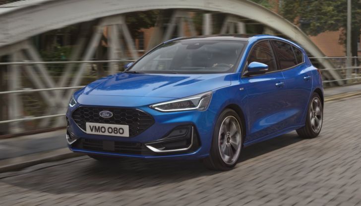 Ford Focus: in futuro potrebbe arrivare anche la versione elettrica Mach-E - Foto 2 di 12