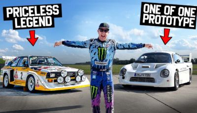 Ken Block inizia l’avventura in Audi guidando la Sport Quattro Gruppo S!