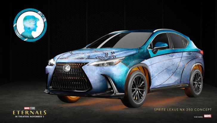Lexus pubblicizza i supereroi Marvel con dieci personalizzazioni “Eternals” - Foto 6 di 11