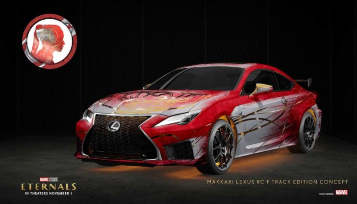 Lexus pubblicizza i supereroi Marvel con dieci personalizzazioni “Eternals” - Foto 7 di 11