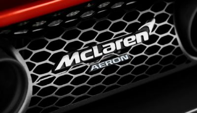 McLaren: le supercar del futuro si chiameranno Solus, Aeron e Aonic