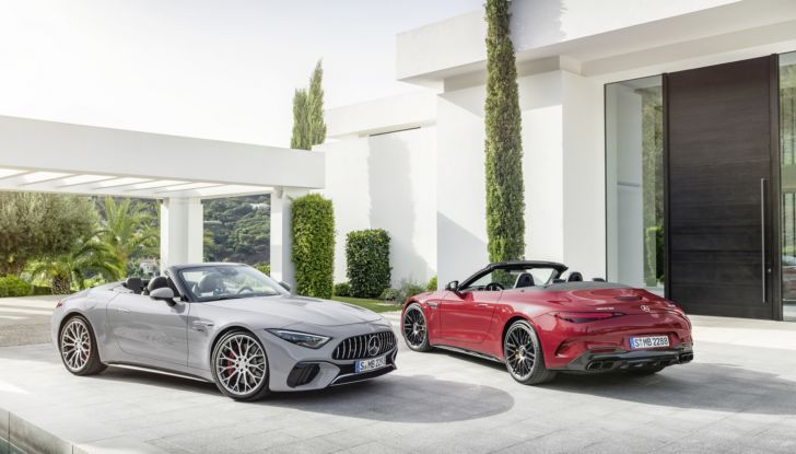 Mercedes-AMG SL 2022: la spider sportiva ritorna con un V8 da 585 cavalli - Foto 3 di 21